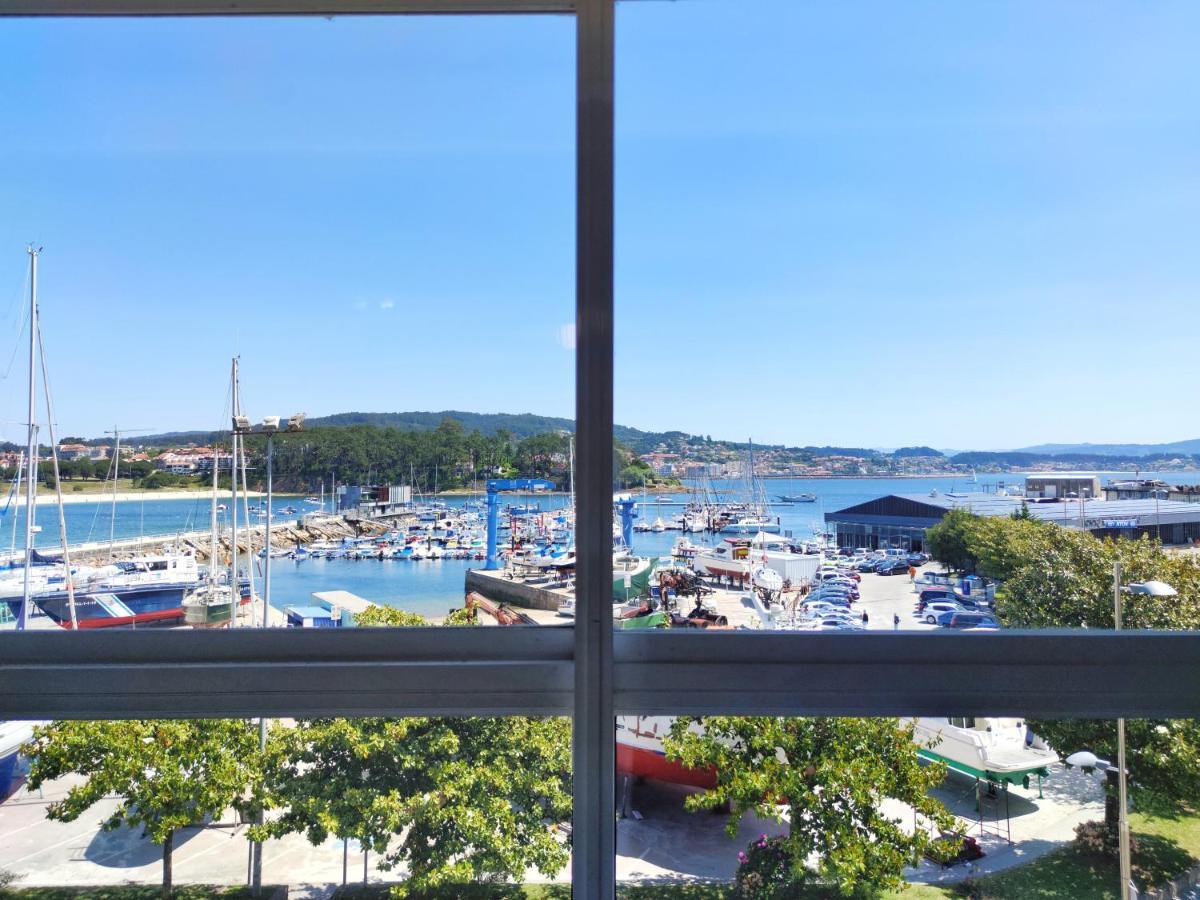 Appartamento Desconectaengalicia El Pescador, Vistas Al Puerto, 200M Playa Portonovo Esterno foto