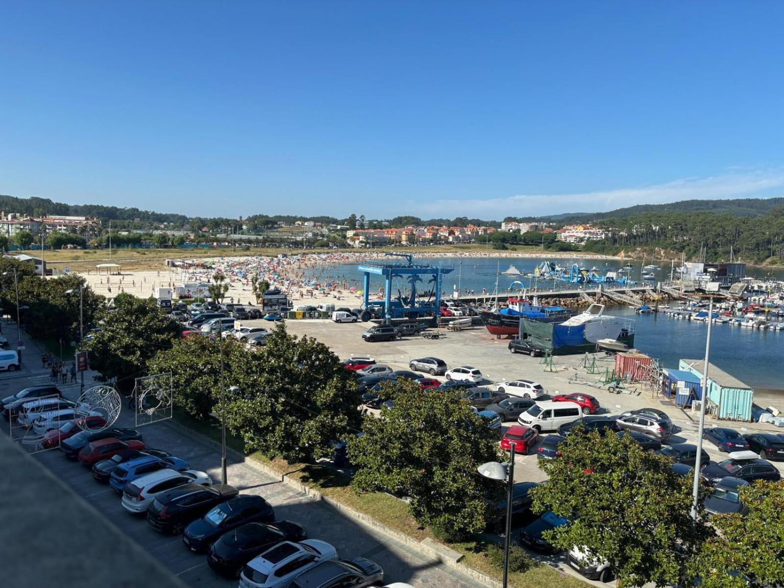 Appartamento Desconectaengalicia El Pescador, Vistas Al Puerto, 200M Playa Portonovo Esterno foto