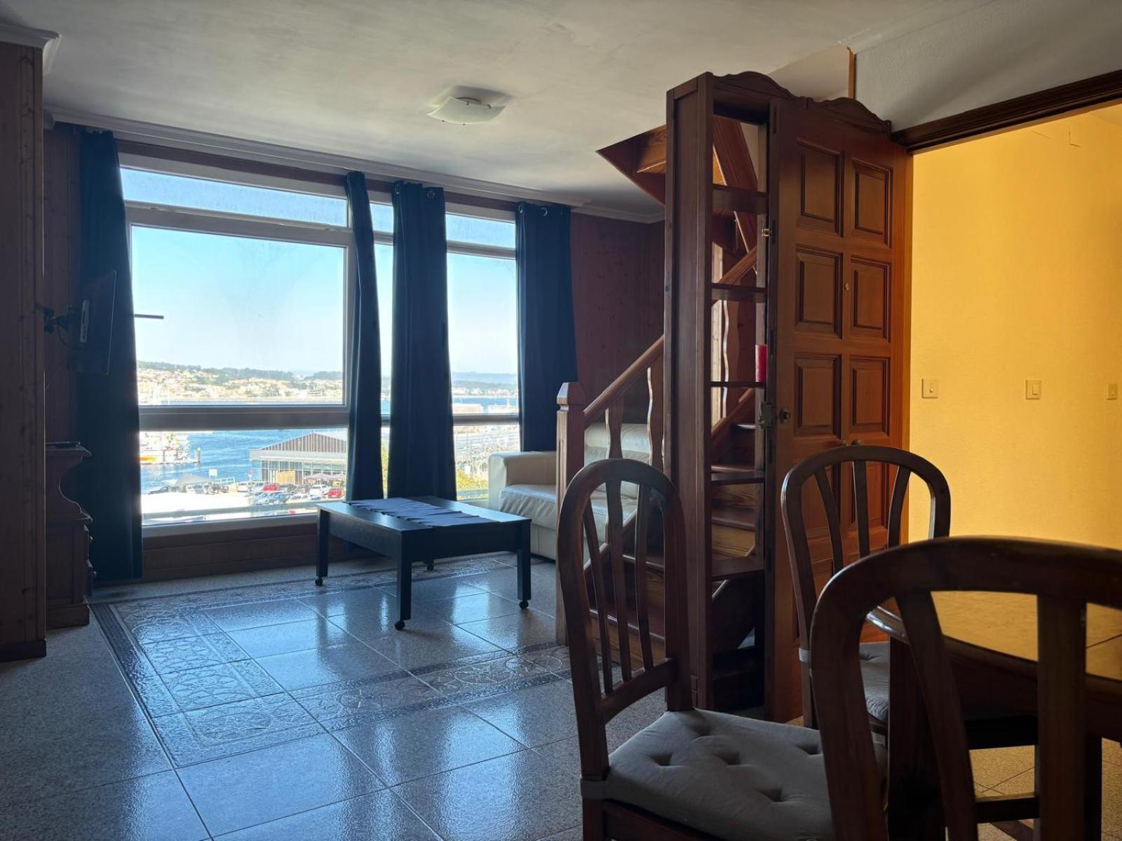 Appartamento Desconectaengalicia El Pescador, Vistas Al Puerto, 200M Playa Portonovo Esterno foto